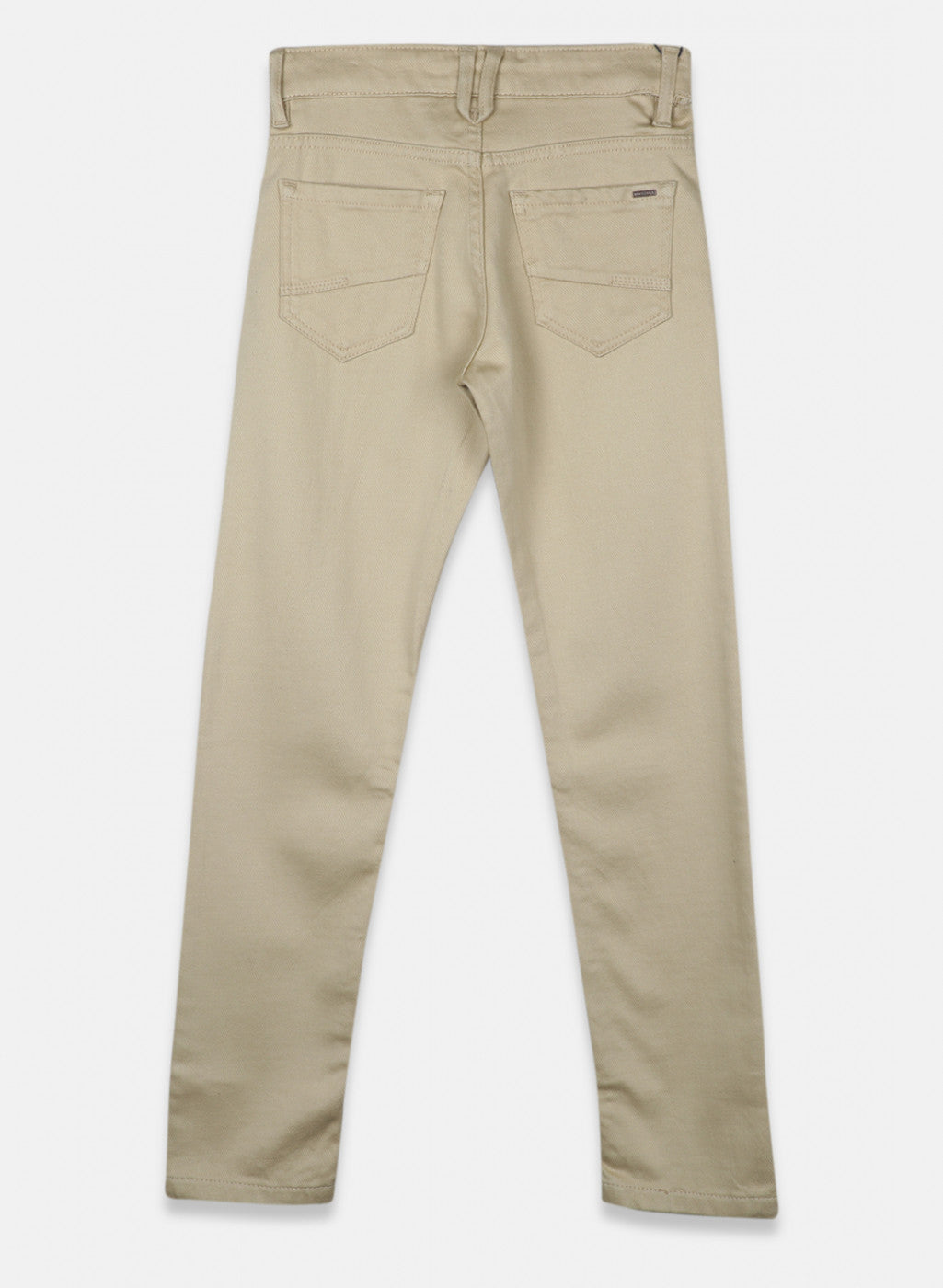 Boys Beige Slim Fit Trouser