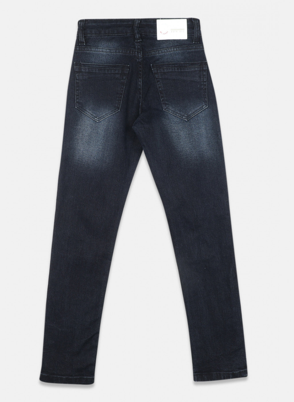 Boys Navy Blue Slim Fit Denim