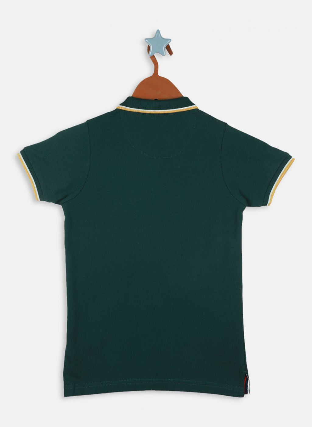 Boys Green Printed T-Shirt