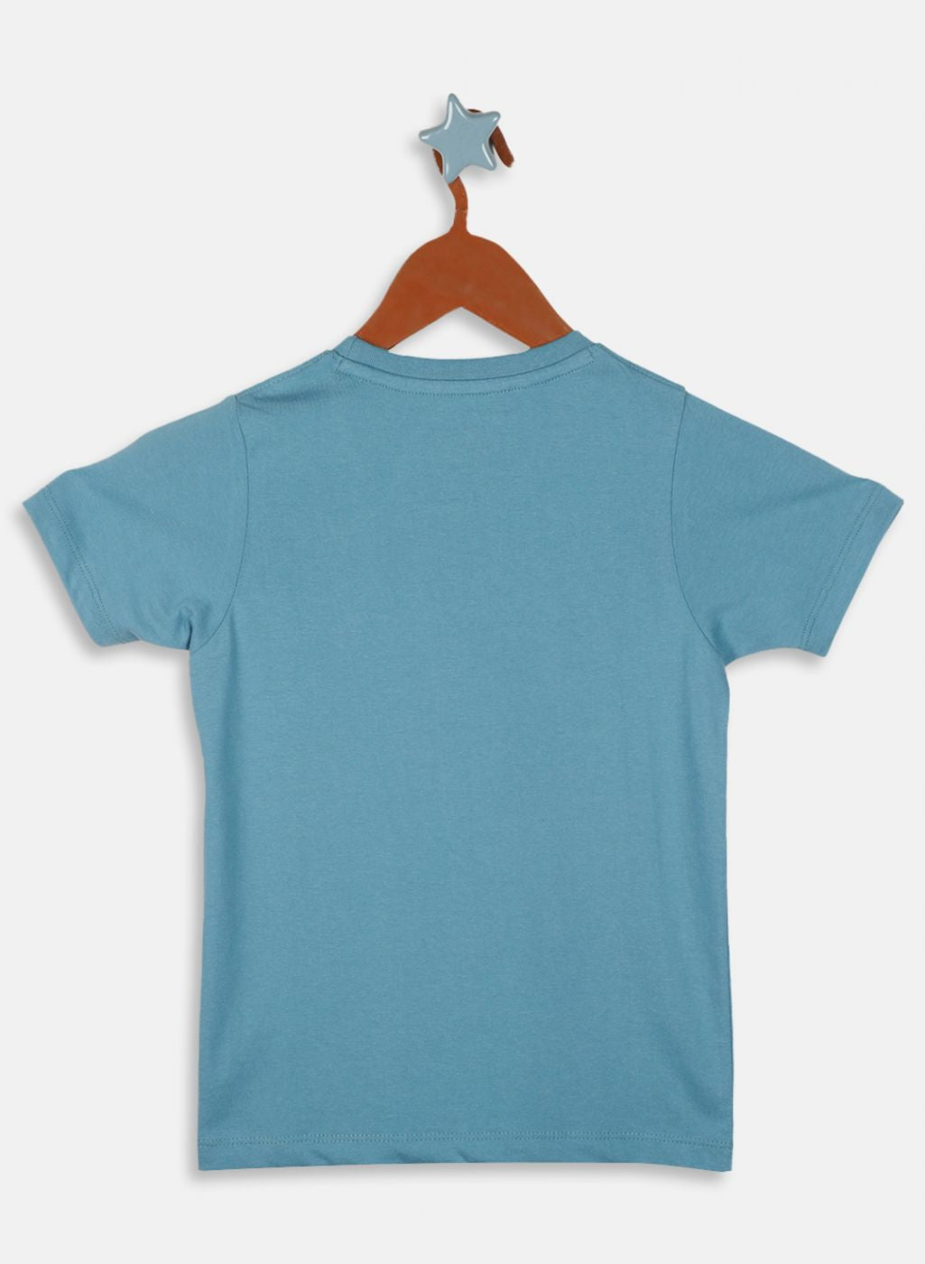 Boys Blue Printed T-Shirt