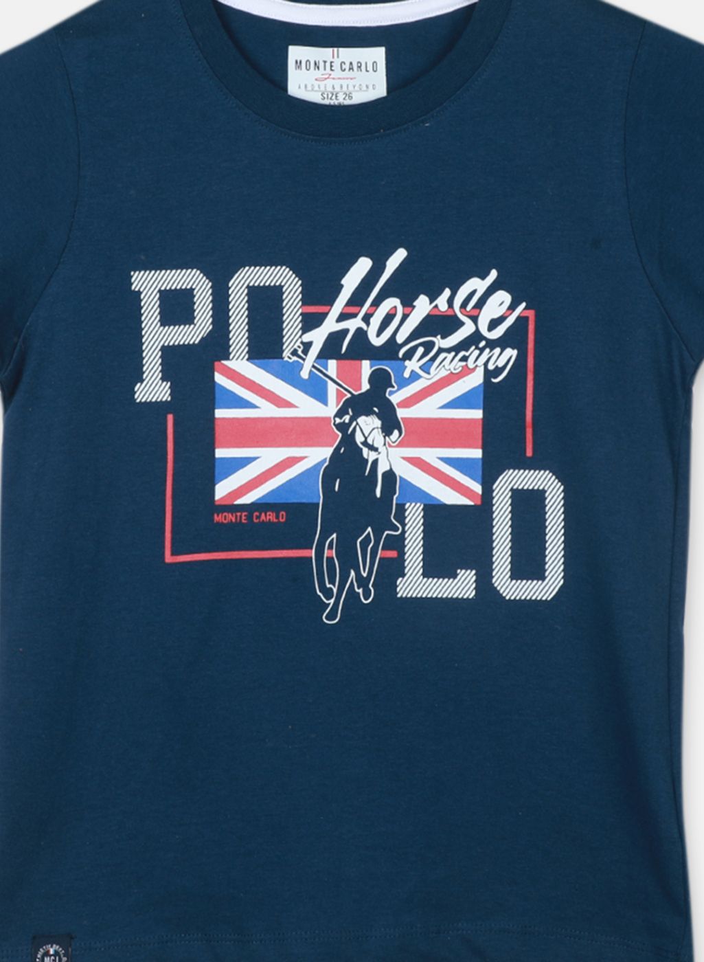 Boys Mustard Printed T-Shirt