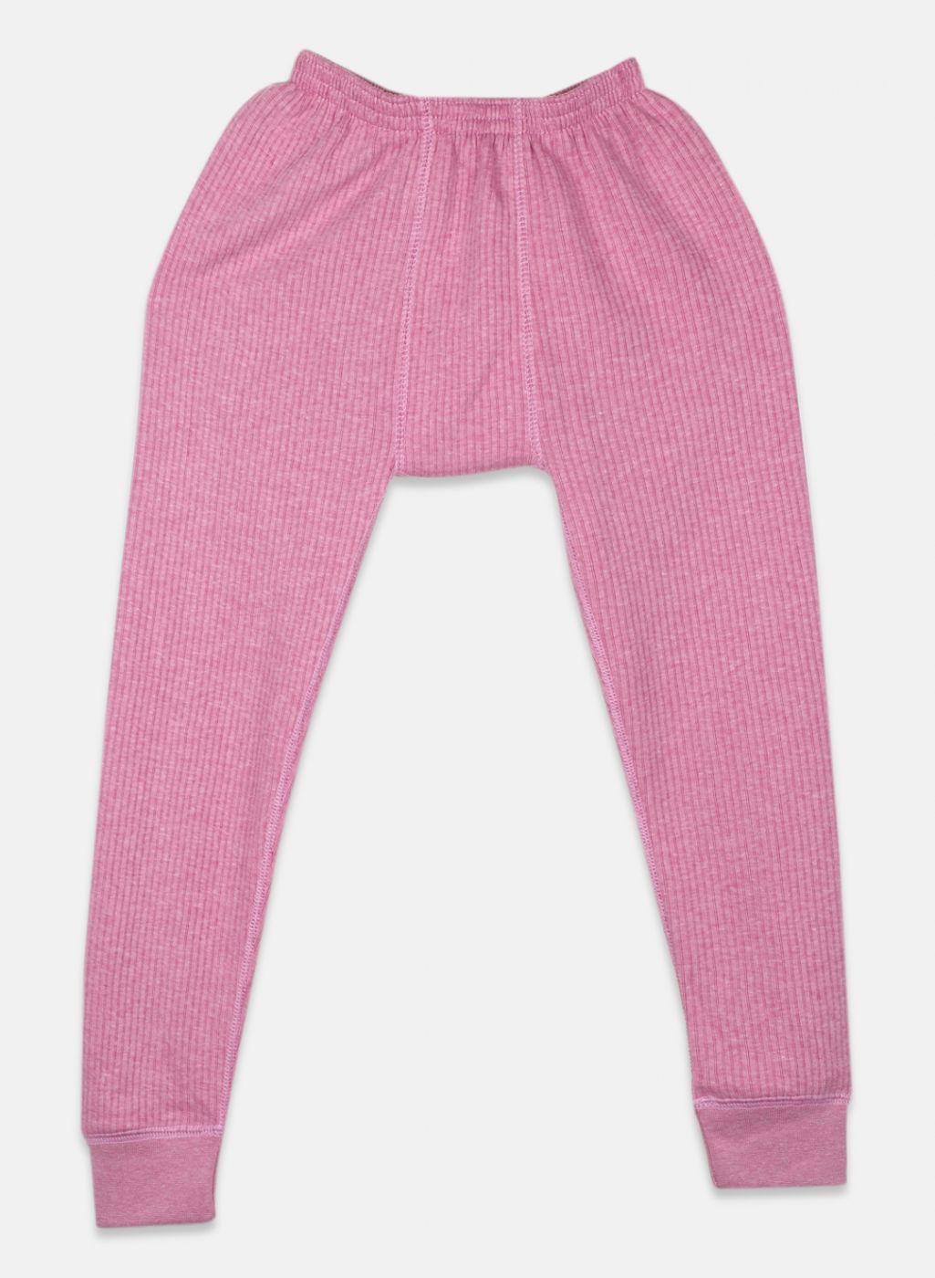 Boys Pink Solid Thermal Lower