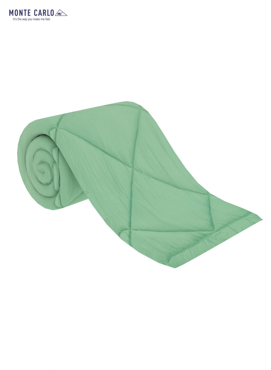 Solid Microfibre Single Comforter for Mild Winter