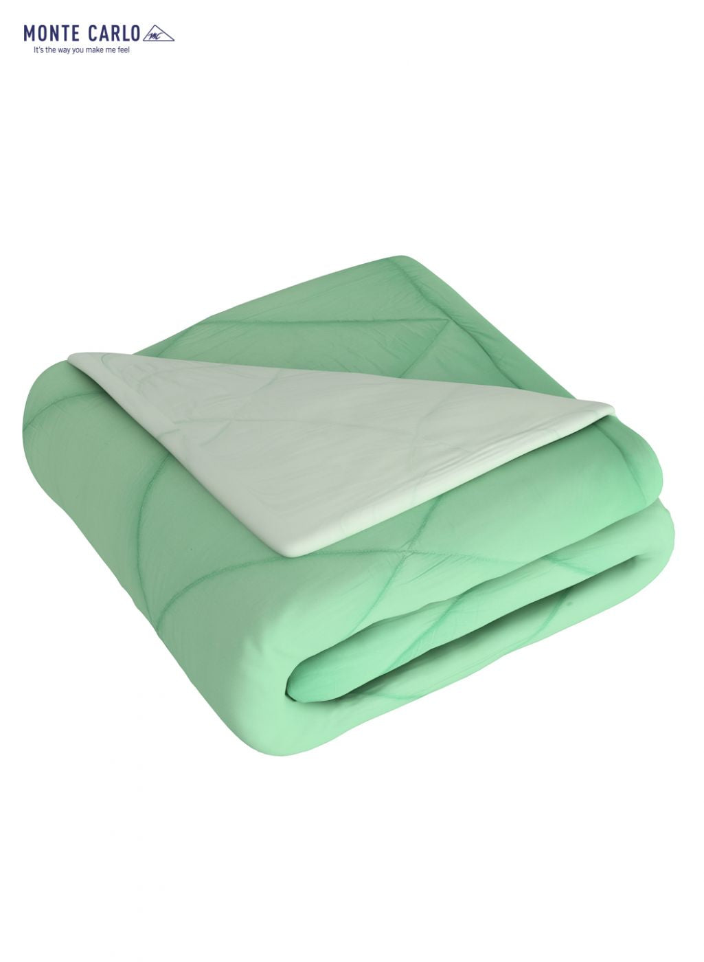 Solid Microfibre Single Comforter for Mild Winter