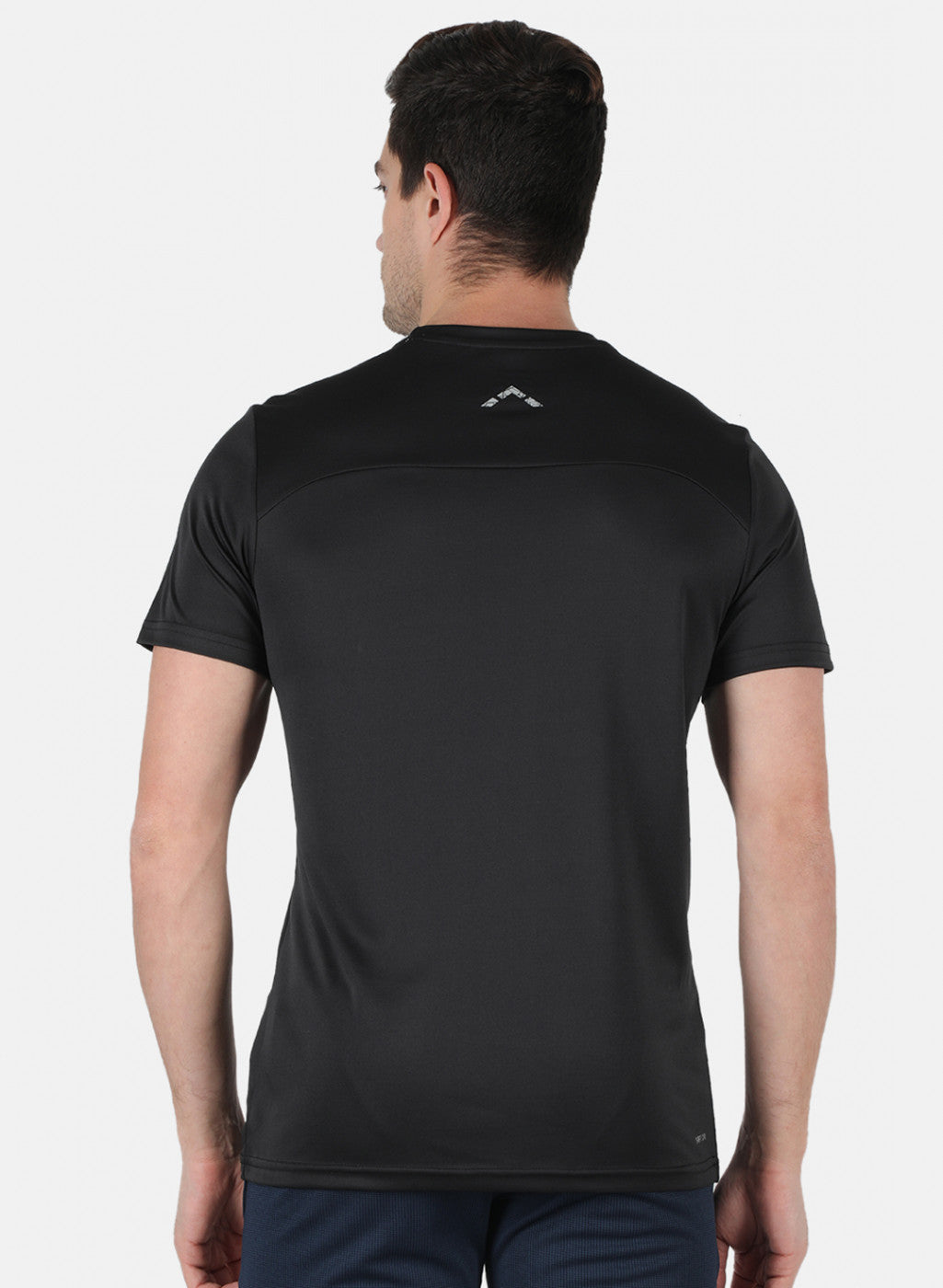 Rock.it Men Black Printed Round Neck T-Shirt