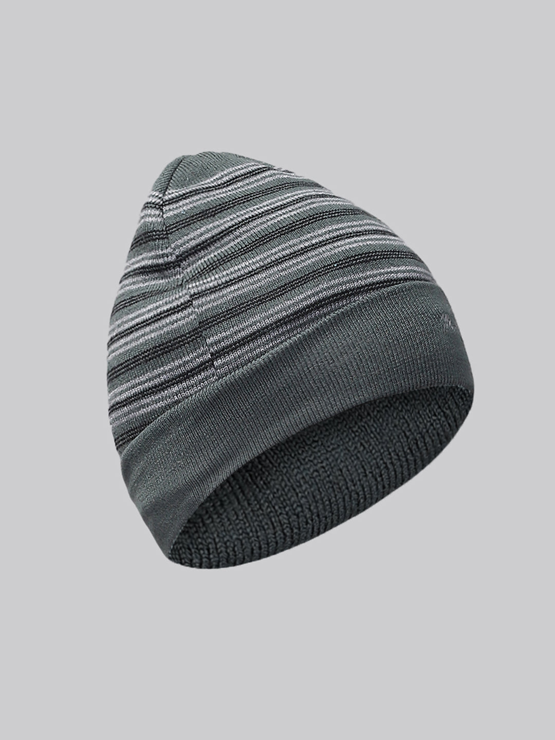 Men Green Self Design Cap