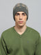 Men Green Self Design Cap