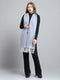 Women Blue Self Design Muffler