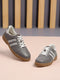 Monte Carlo Grey Smart Lace-Up Casual Sneakers for Men