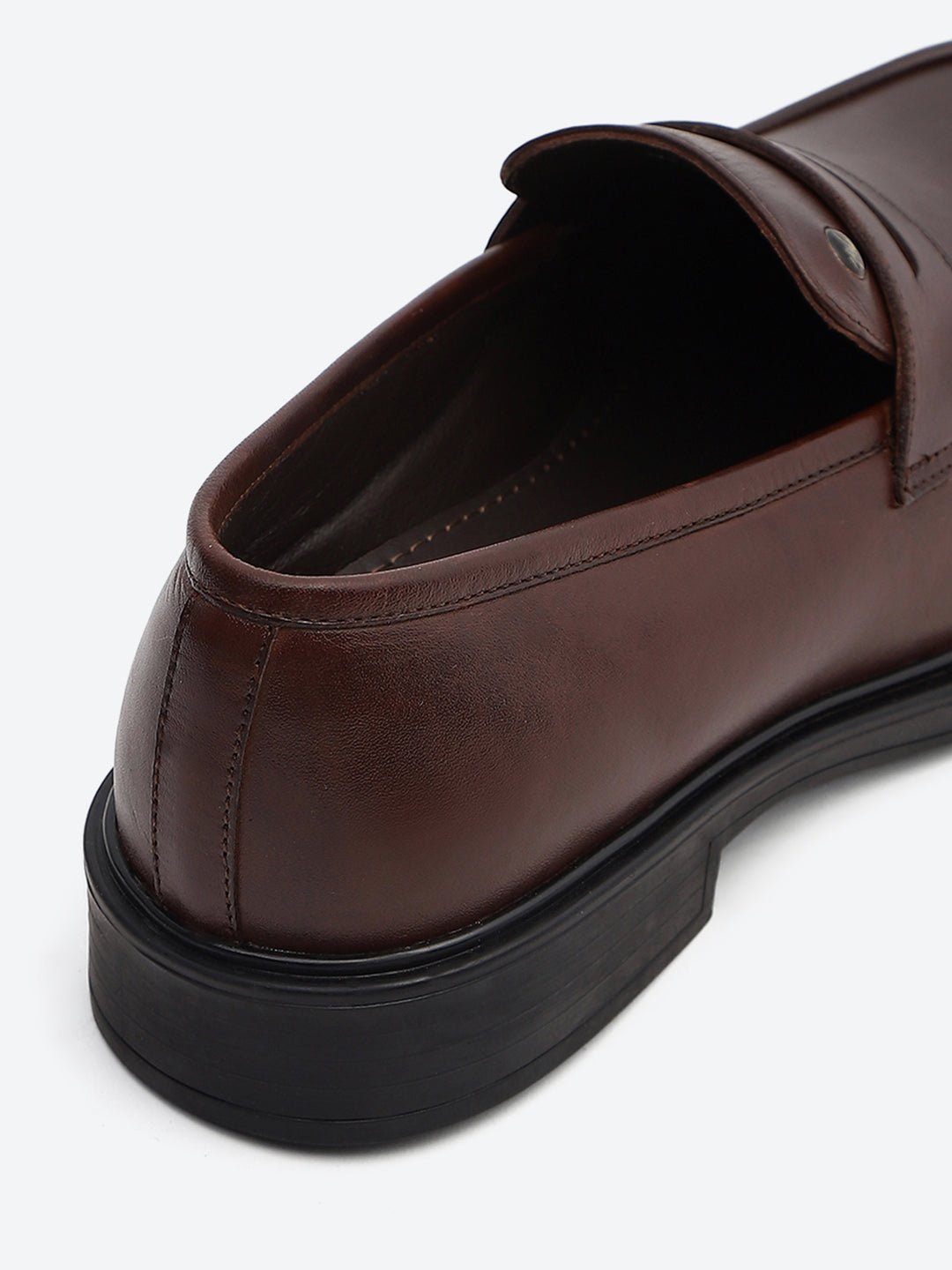 Monte Carlo Brown Slip-On I Formal I Party Wear Leather Penny Loafers for Men