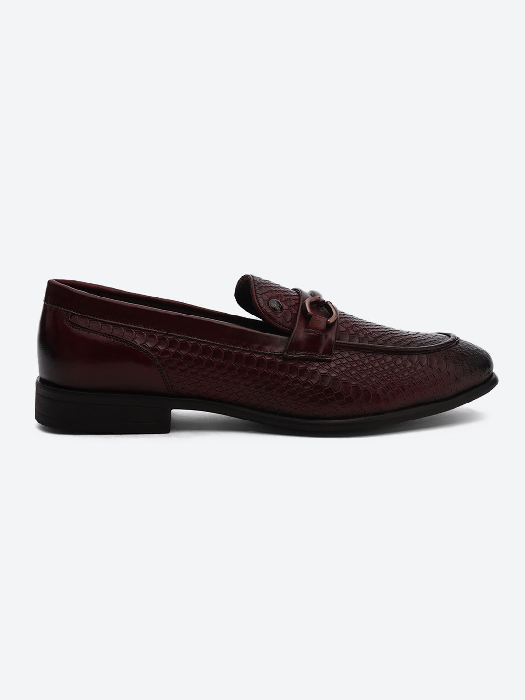 Monte Carlo Cherry Horsebit Loafers for Men