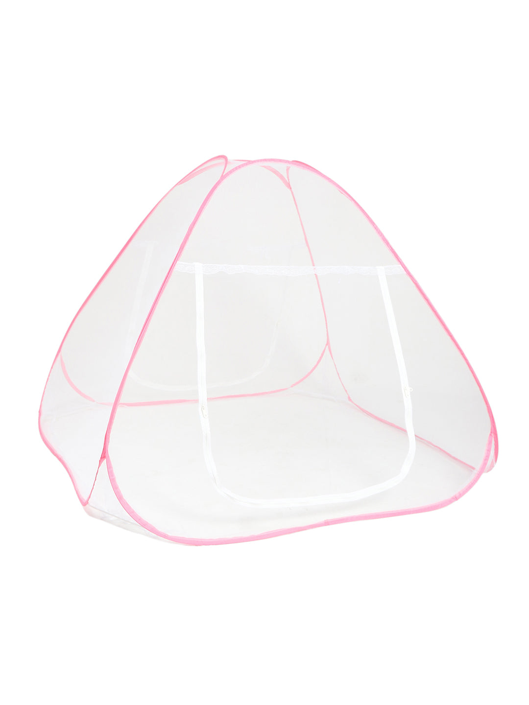 Moca by Monte Carlo Double Bed Polyester Washable Adults Mosquito Net (White)