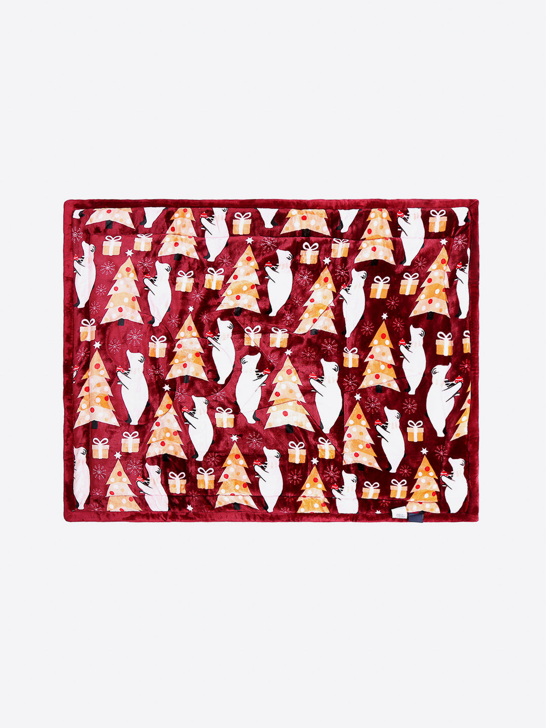 Printed Baby Blanket 3 Ply, 1609 GSM 5Pcs Set (1 Baby Comforter, 1 Bedsheet, 1 Neck Pillow & 2 Bolster)