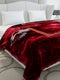 Floral Printed Double Bed 2 Ply, 947 GSM Blanket for Heavy Winter - (Bandhan) with Fragrance
