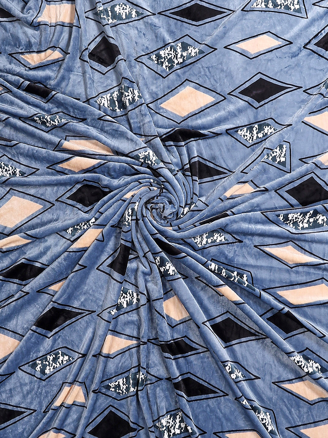 495 GSM 100% Polyester King Bed 1 Bedsheet with 2 Pillow Cover (Gold Mine)