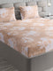 393 GSM 100% Polyester King Bed 1 Bedsheet with 2 Pillow Cover (Golden Choice)