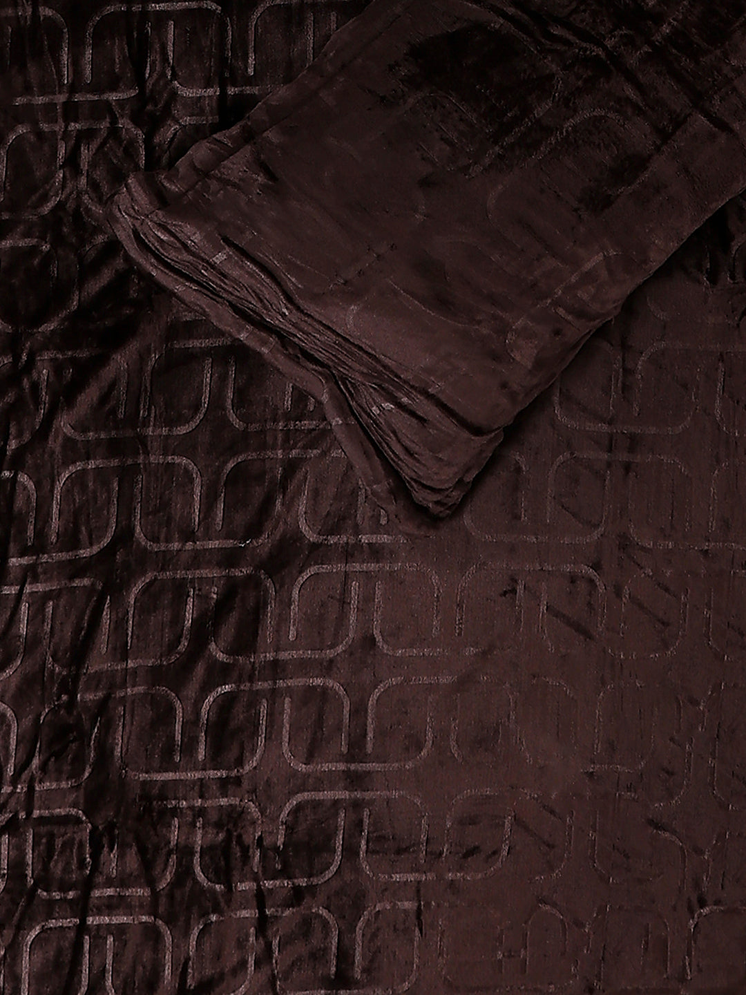 435 GSM 100% Polyester Double Bed 1 Bedsheet with 2 Pillow Cover (Indigo)