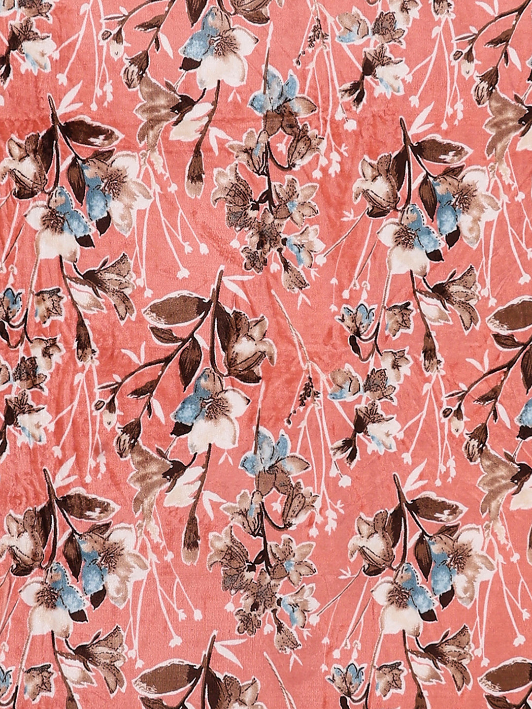 353 GSM 100% Polyester Single Bed 1 Bedsheet with 1 Pillow Cover (Ira)