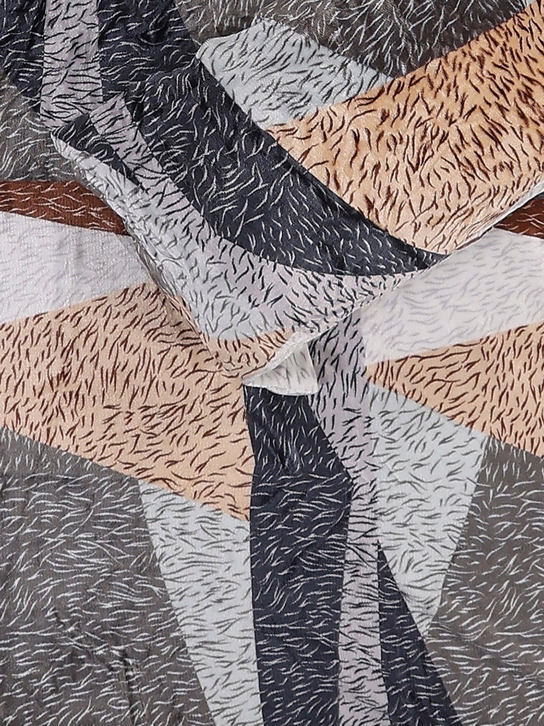 353 GSM 100% Polyester Single Bed 1 Bedsheet with 1 Pillow Cover (Ira)