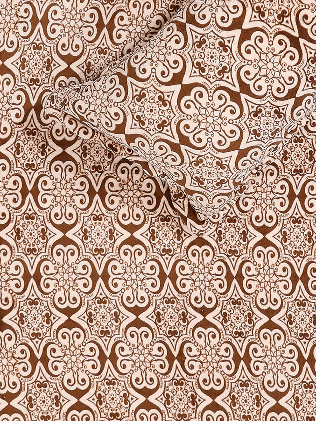 264 GSM 100% Polyester Single Bed 1 Bedsheet with 1 Pillow Cover (Nixie Piece)