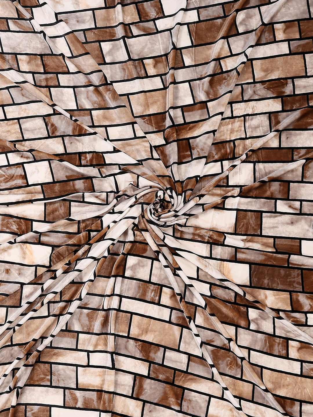 371 GSM 100% Polyester King Bed 1 Bedsheet with 2 Pillow Cover (Rubina King)