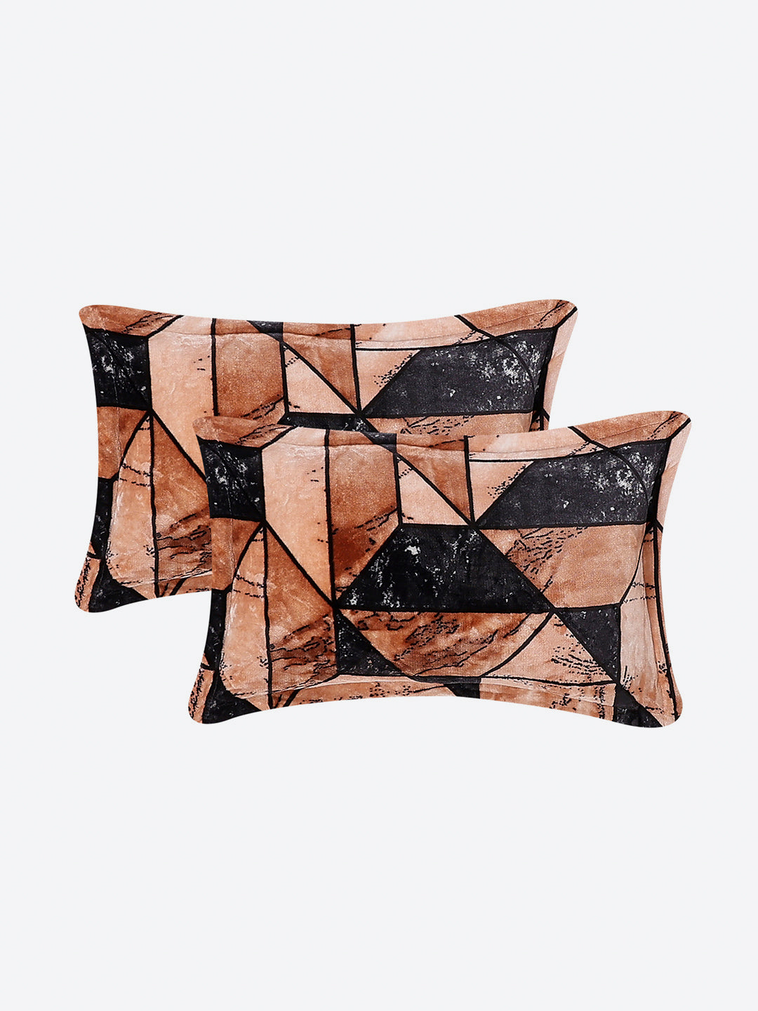 371 GSM 100% Polyester King Bed 1 Bedsheet with 2 Pillow Cover (Rubina King)