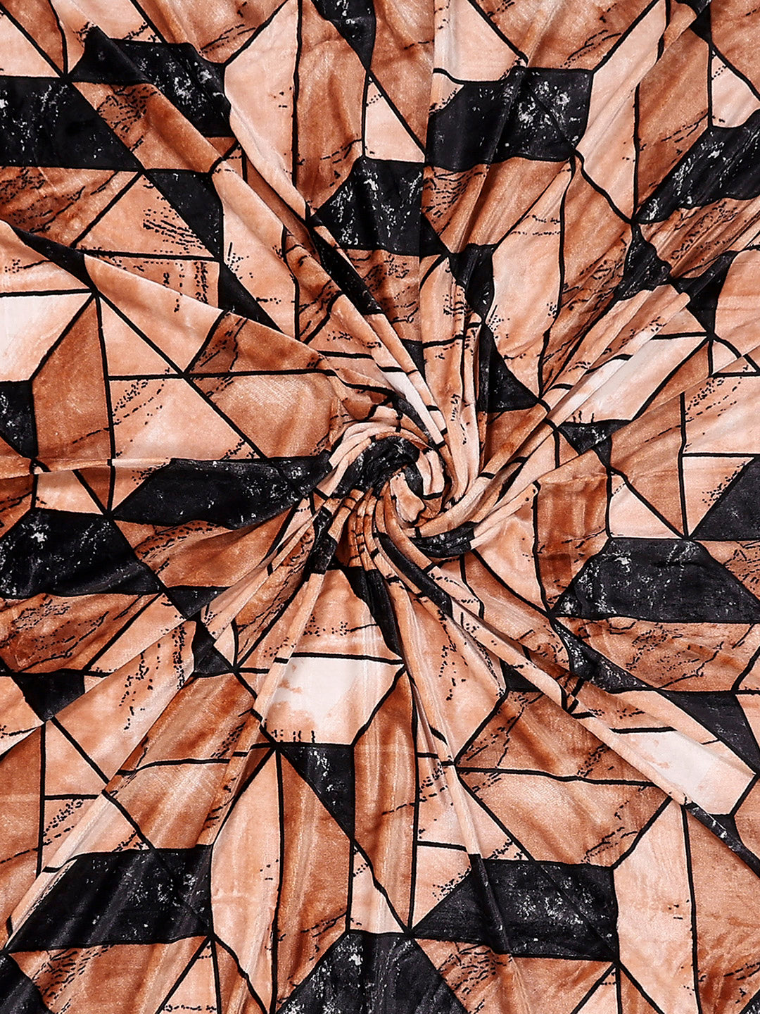 371 GSM 100% Polyester King Bed 1 Bedsheet with 2 Pillow Cover (Rubina King)