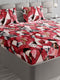 371 GSM 100% Polyester King Bed 1 Bedsheet with 2 Pillow Cover (Rubina King)