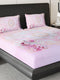 252 GSM 100% Polyester King Bed 1 Bedsheet with 2 Pillow Cover (Urban)