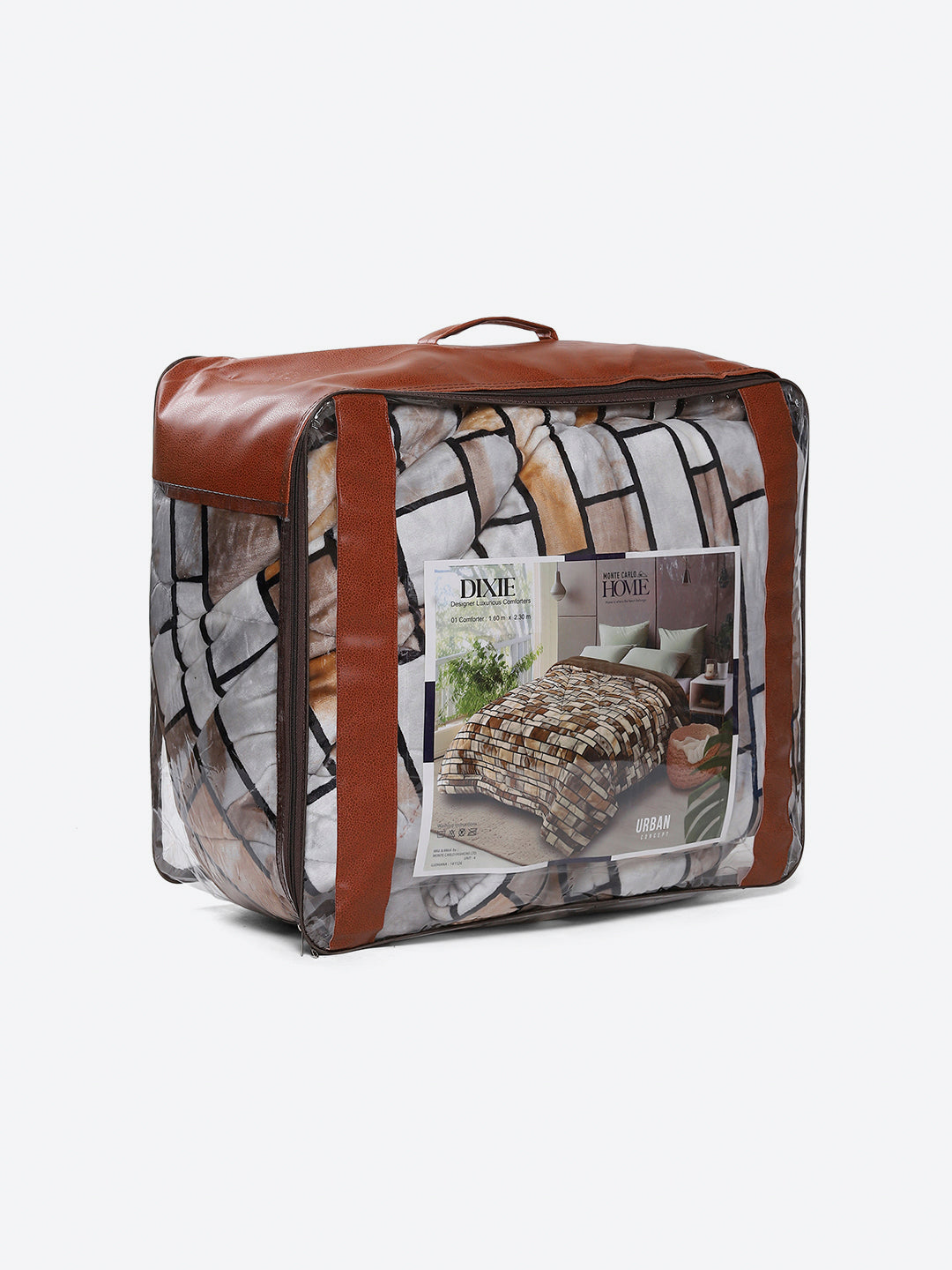 Printed Single Bed 1155 GSM Comforter for Winter - (Dixie)