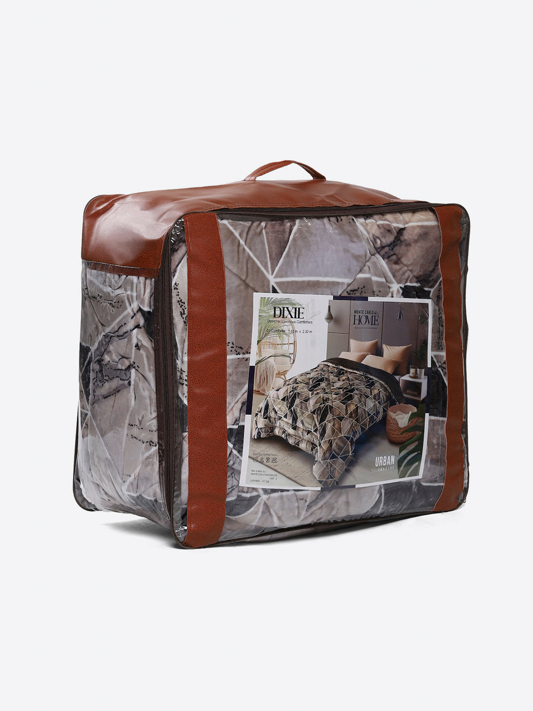 Printed Single Bed 1155 GSM Comforter for Winter - (Dixie)