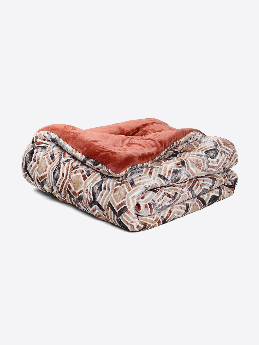 Printed Single Bed 233 GSM Comforter for Mild Winter (James), Weight 715 gm