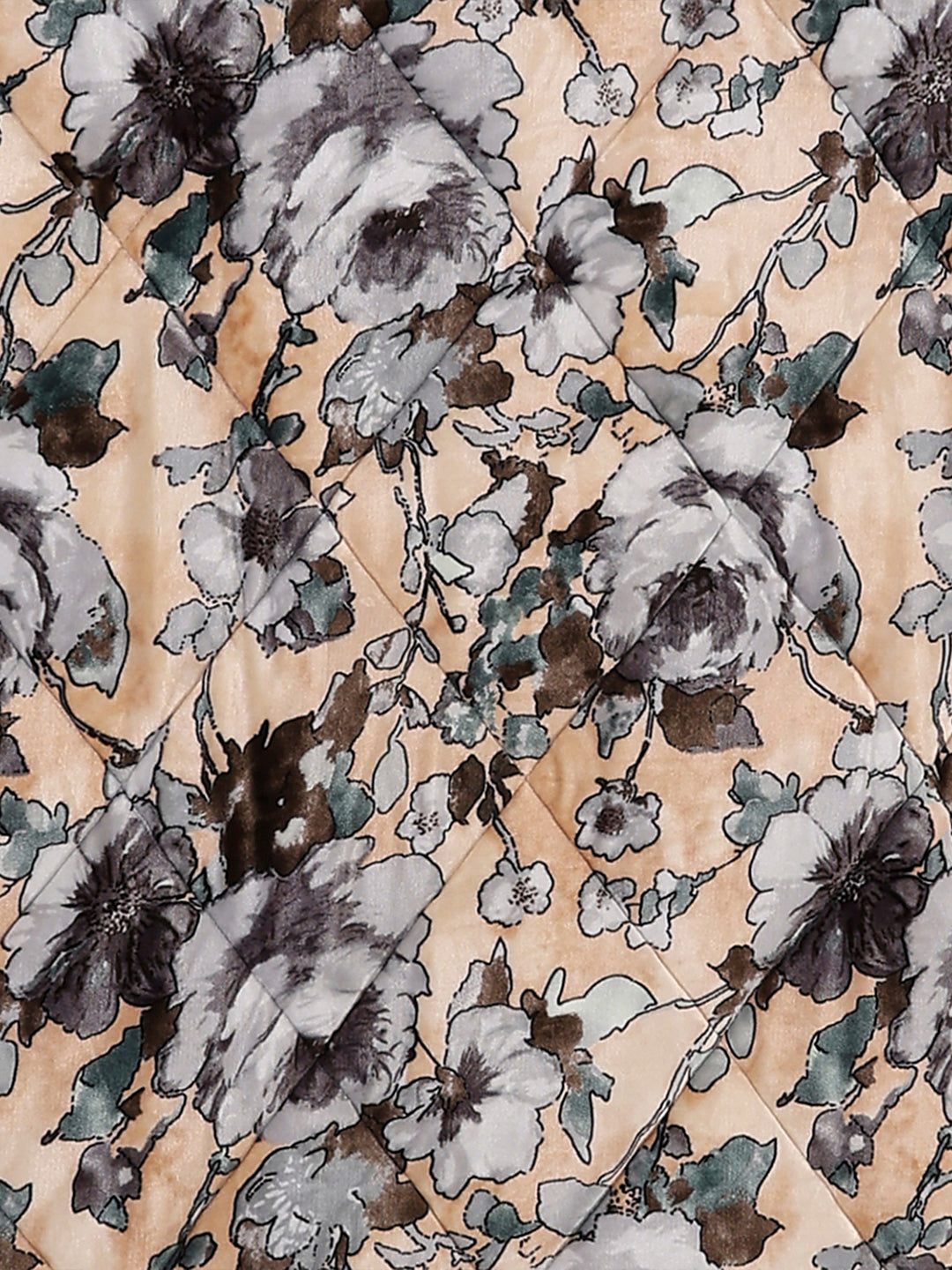 Printed Single Bed 233 GSM Comforter for Mild Winter (James), Weight 715 gm