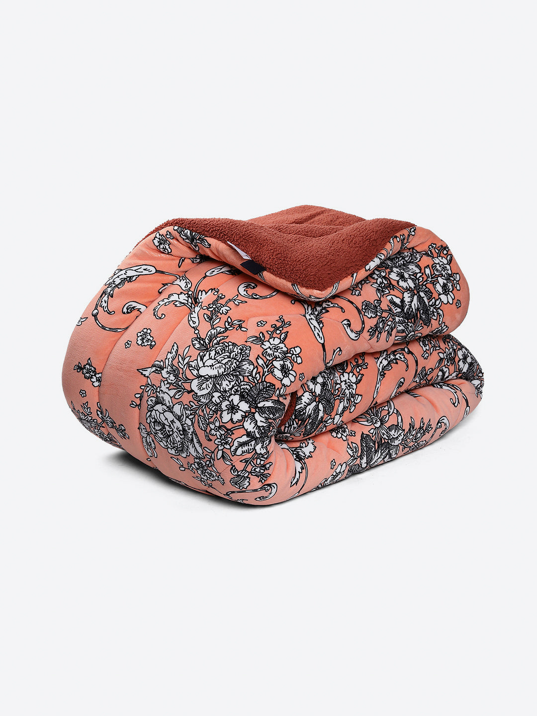 Printed Double Bed 210 GSM Comforter for Mild Winter (Nixie), Weight 729 gm