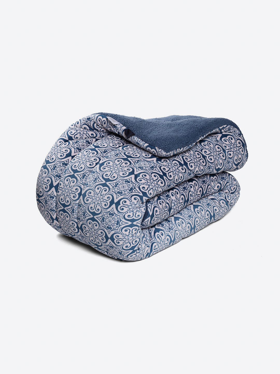 Printed Double Bed 210 GSM Comforter for Mild Winter (Nixie), Weight 729 gm