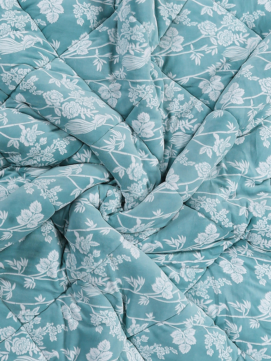 Printed Double Bed 210 GSM Comforter for Mild Winter (Nixie), Weight 729 gm