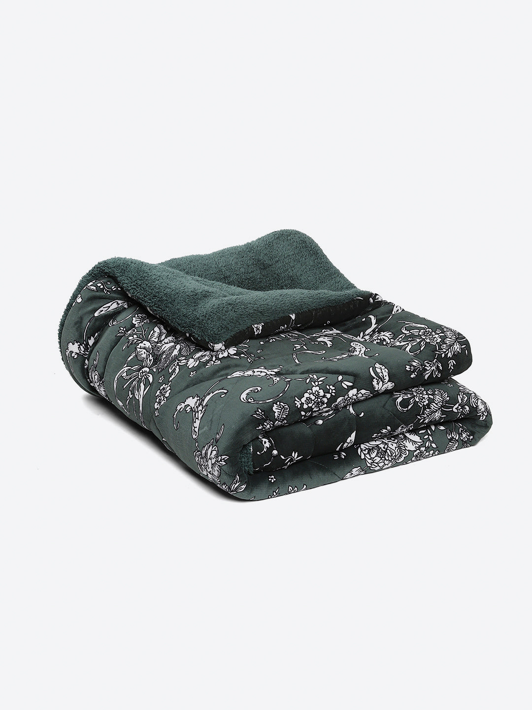 Printed Single Bed 210 GSM Comforter for Mild Winter (Nixie), Weight 660 gm