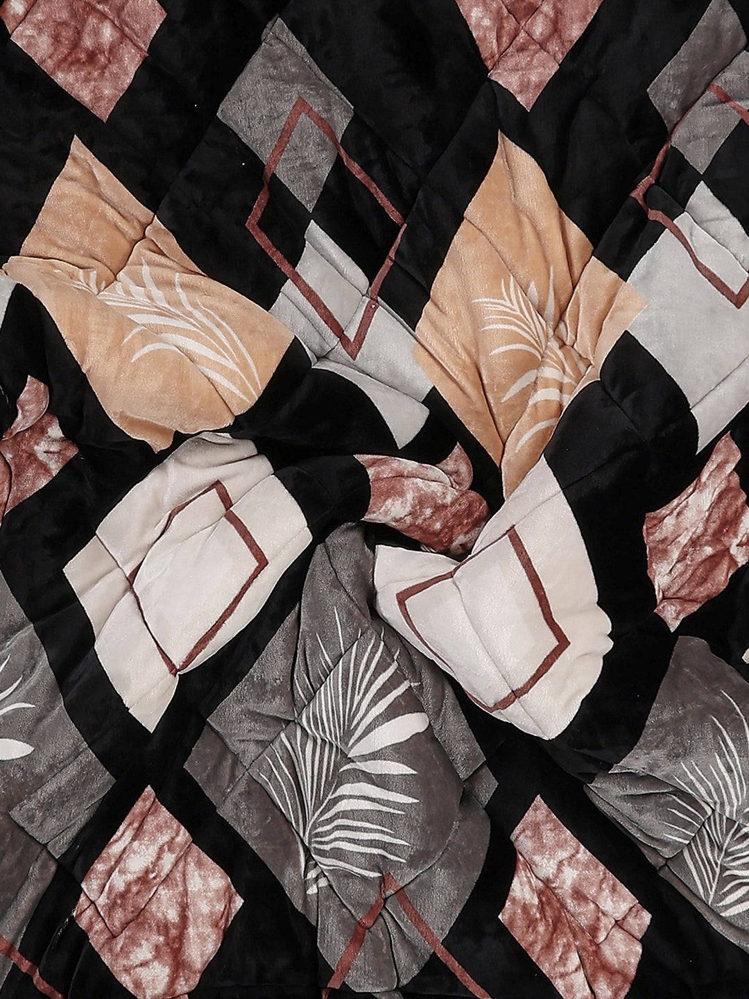 Printed Single Bed 966 GSM Comforter for Winter - (Teresa)