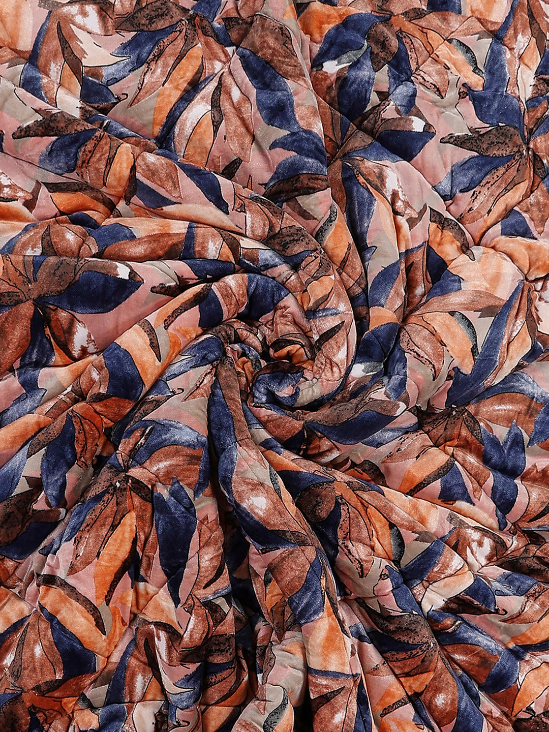 Printed Double Bed 233 GSM Comforter for Mild Winter (Beauty), Weight 855 gm