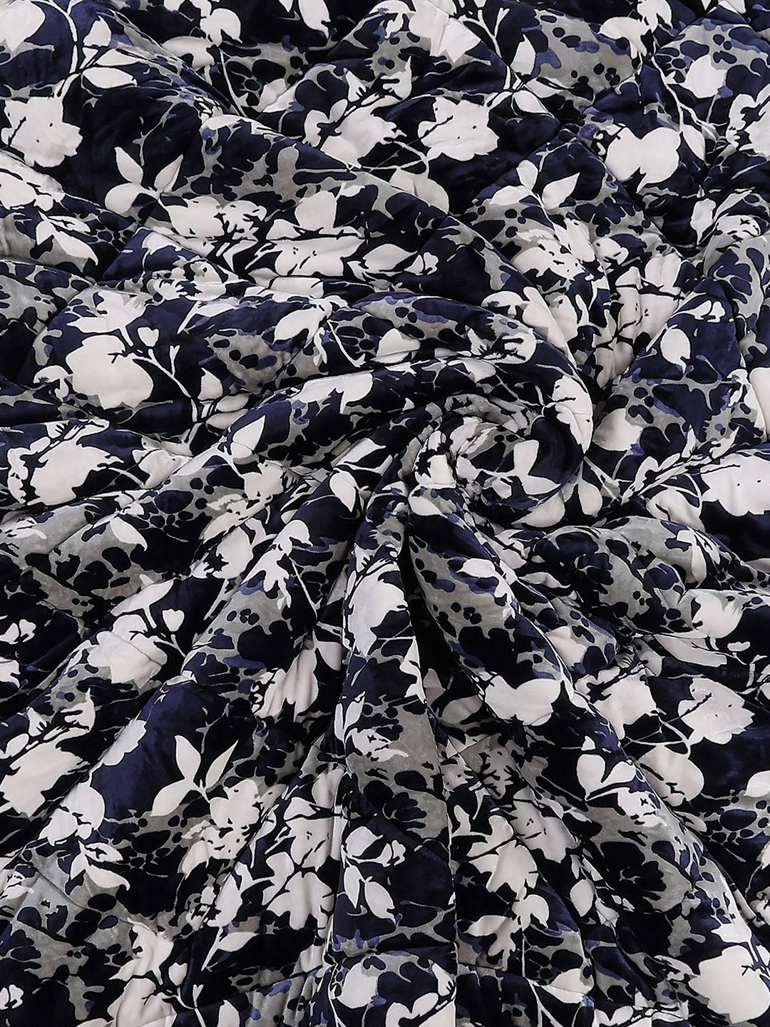 Printed Double Bed 300 GSM Comforter for Mild Winter (Wisdom Gold), Weight 900 gm