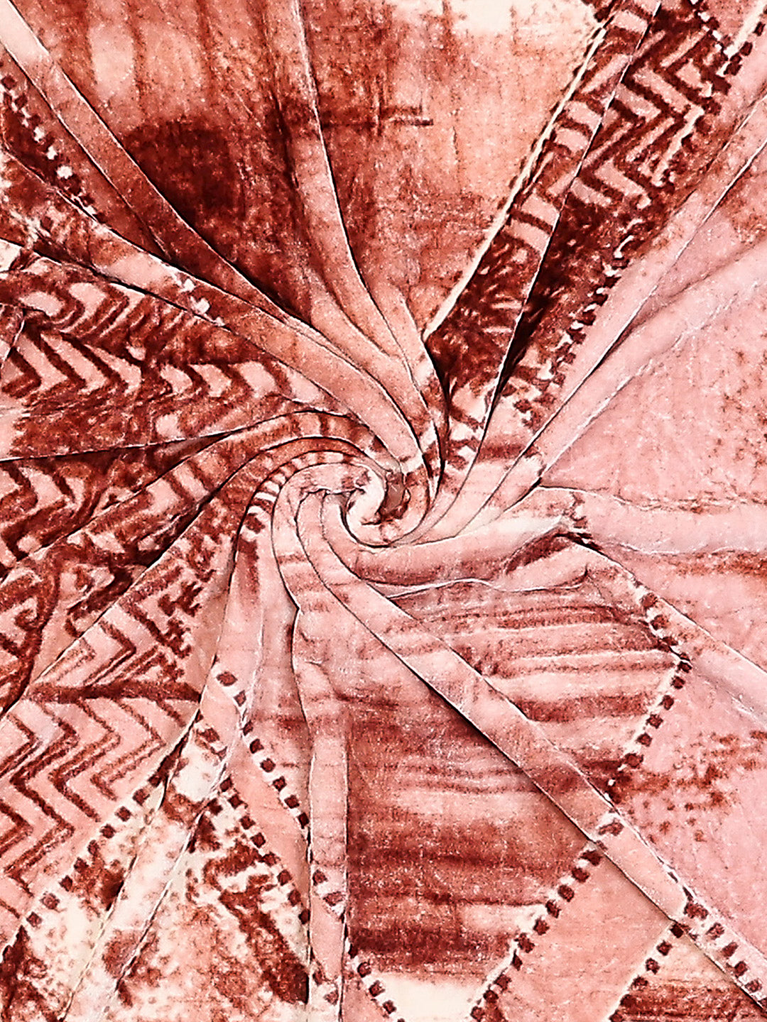 Printed Single Bed Reversible Blanket 2 Ply, 597 GSM, 2.1 kg (Everest)