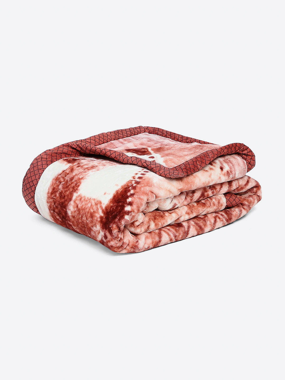 Printed Single Bed Reversible Blanket 2 Ply, 597 GSM, 2.1 kg (Everest)