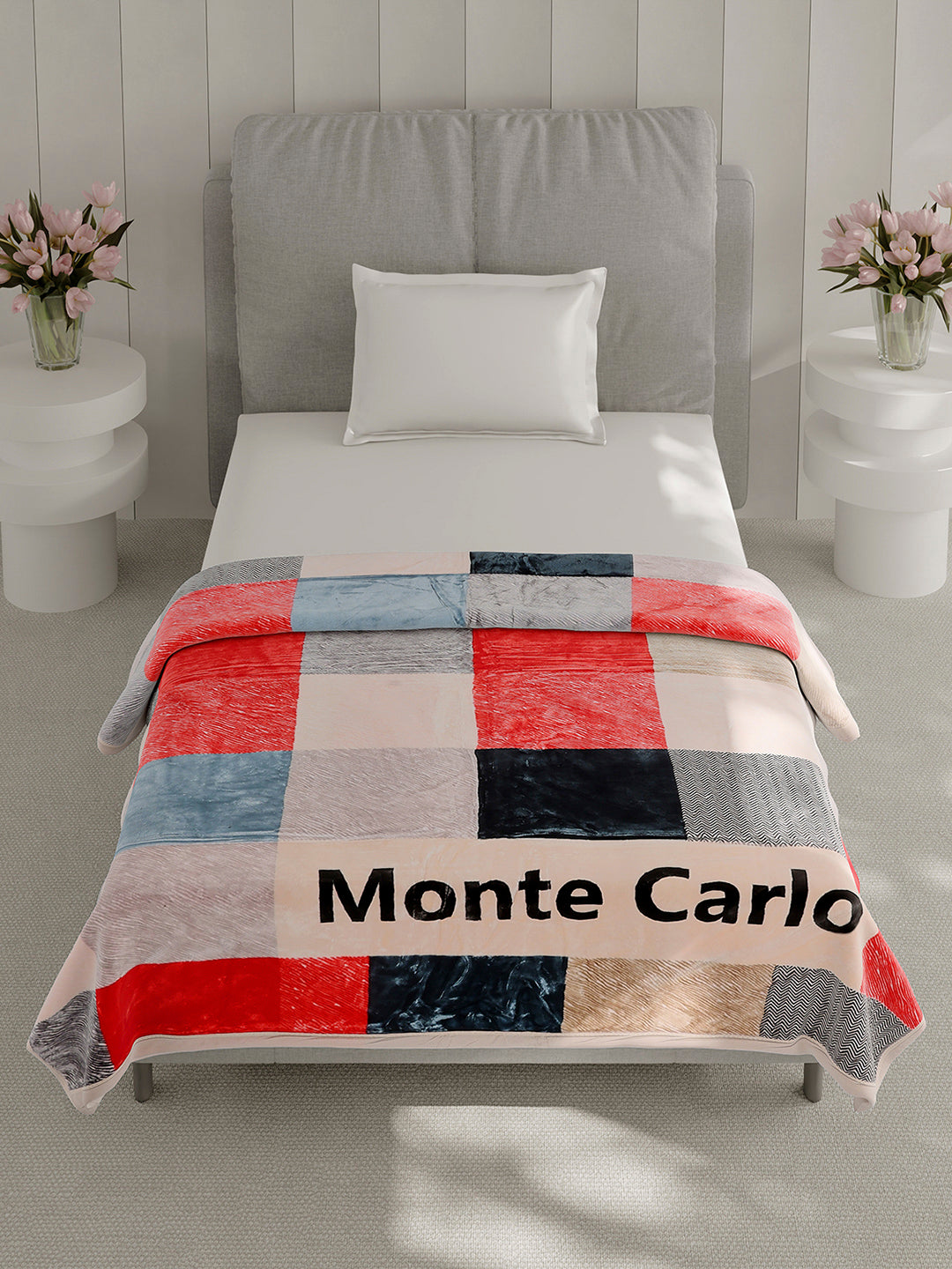 Printed Single Bed 2 Ply, 597 GSM Blanket for Heavy Winter - (Everest Plus)