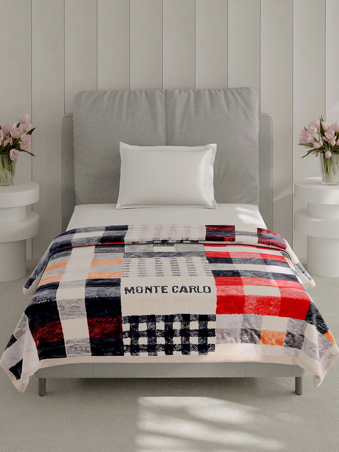 Printed Single Bed 2 Ply, 597 GSM Blanket for Heavy Winter - (Everest Plus)