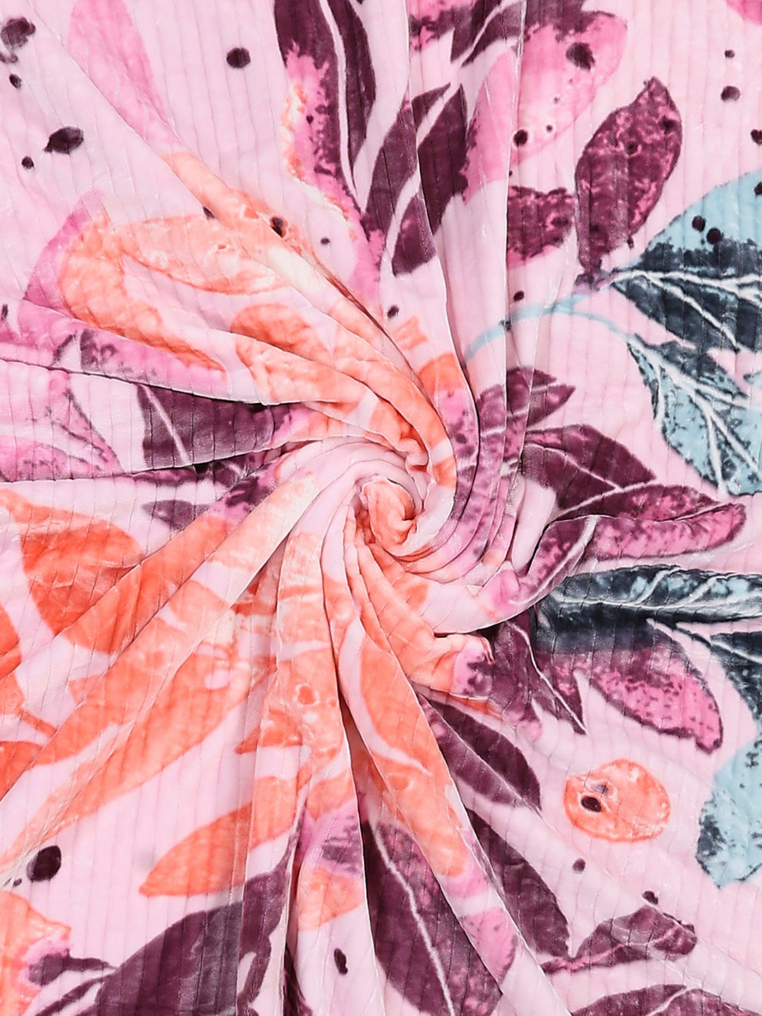 Printed Double Bed 3 Ply, 928 GSM Blanket for Winter - (Marvin PVC)