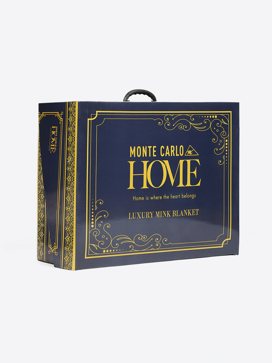 Printed Double Bed 2 Ply, 871 GSM Blanket for Heavy Winter - (Moon Valley Box)