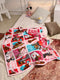 Tom and Jerry with Typography Print Velvety Cartoon Network Pink Baby Blanket