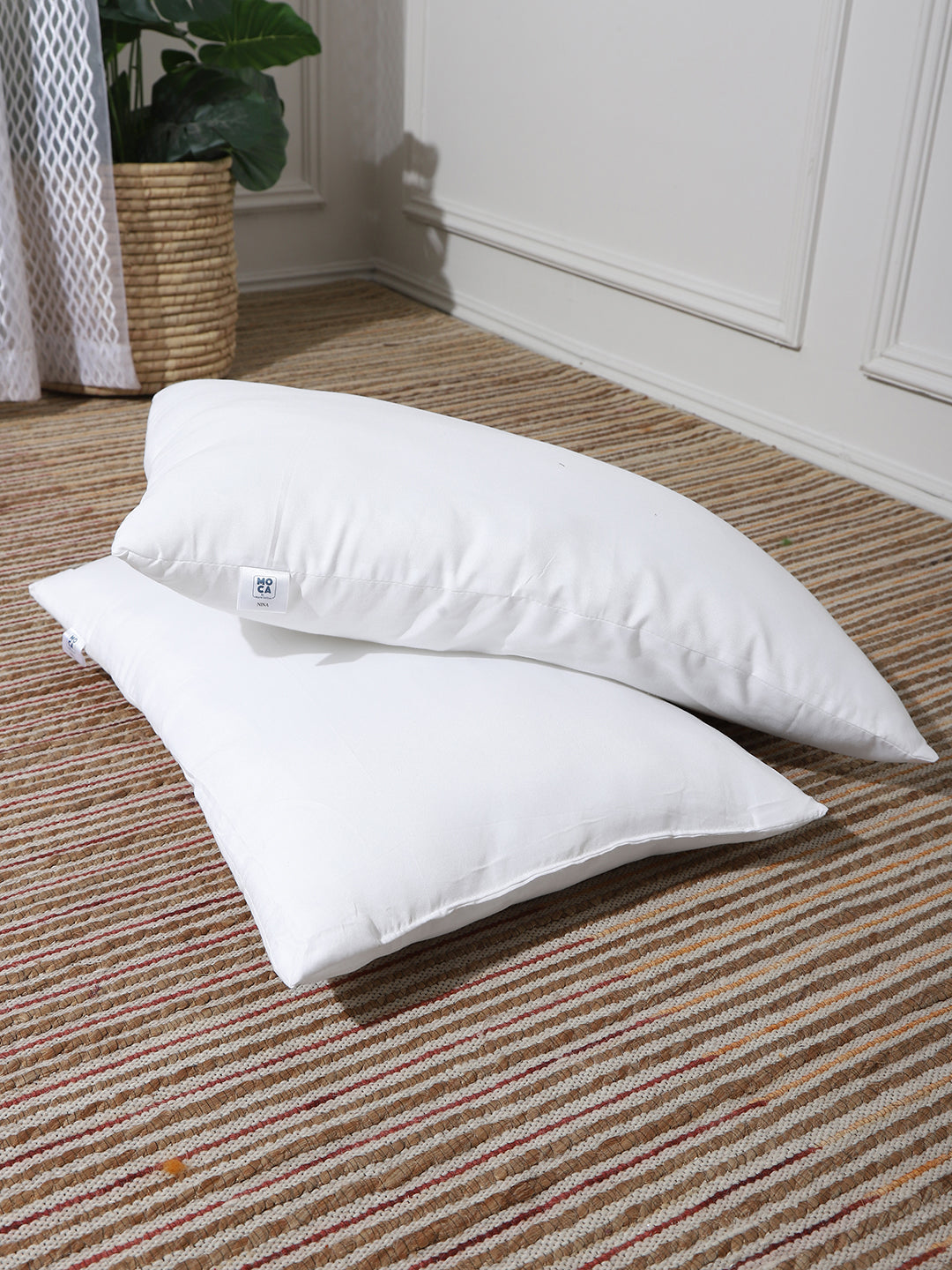 Moca by Monte Carlo Microfibre Sleeping Pillow (Pack of 2)
