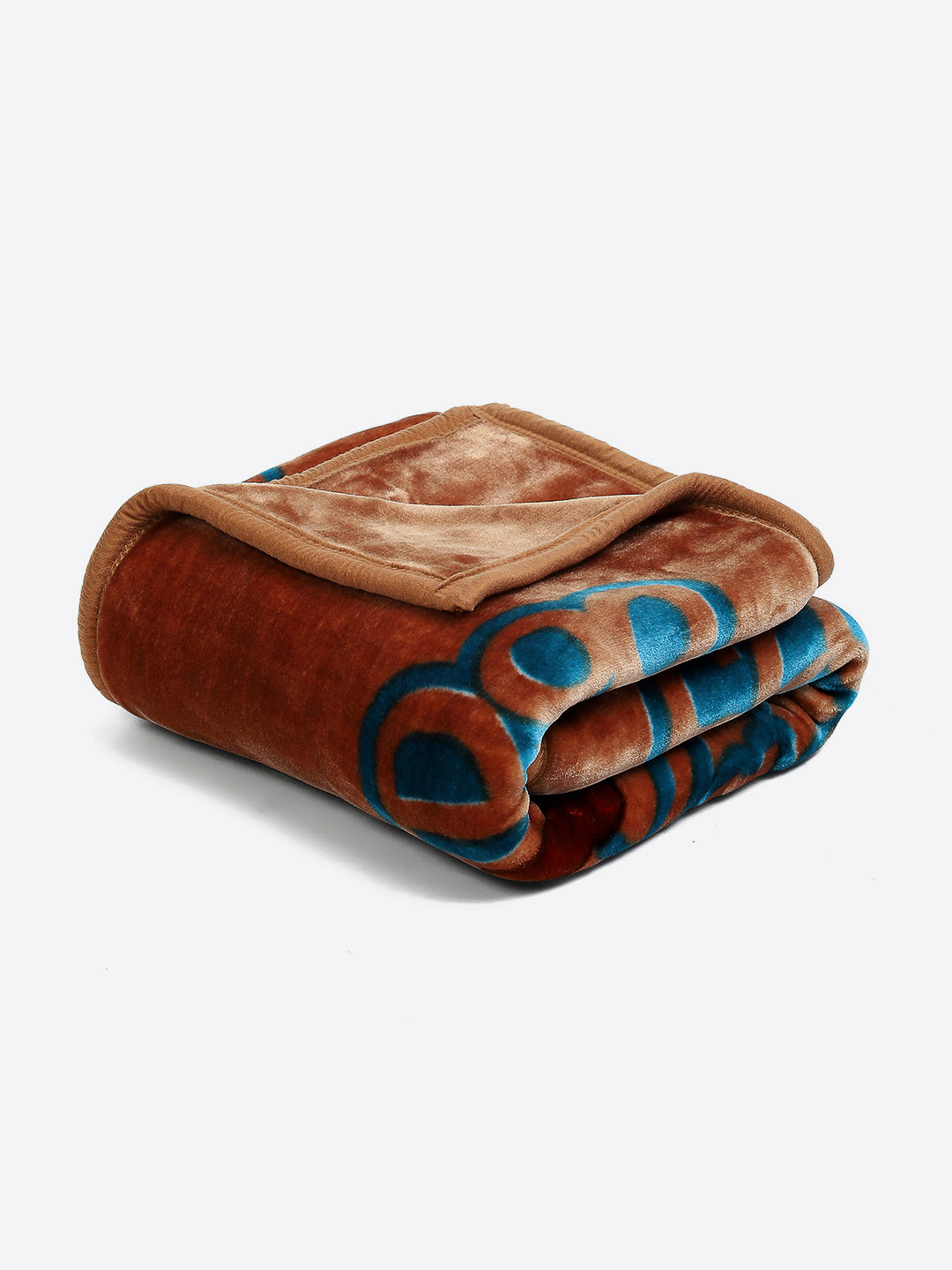 Scooby Doo Printed Soft Plush Cartoon Network Brown Baby Blanket