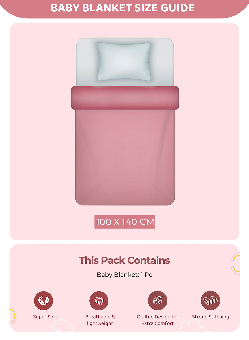 Scooby Doo Printed Soft Plush Cartoon Network Brown Baby Blanket